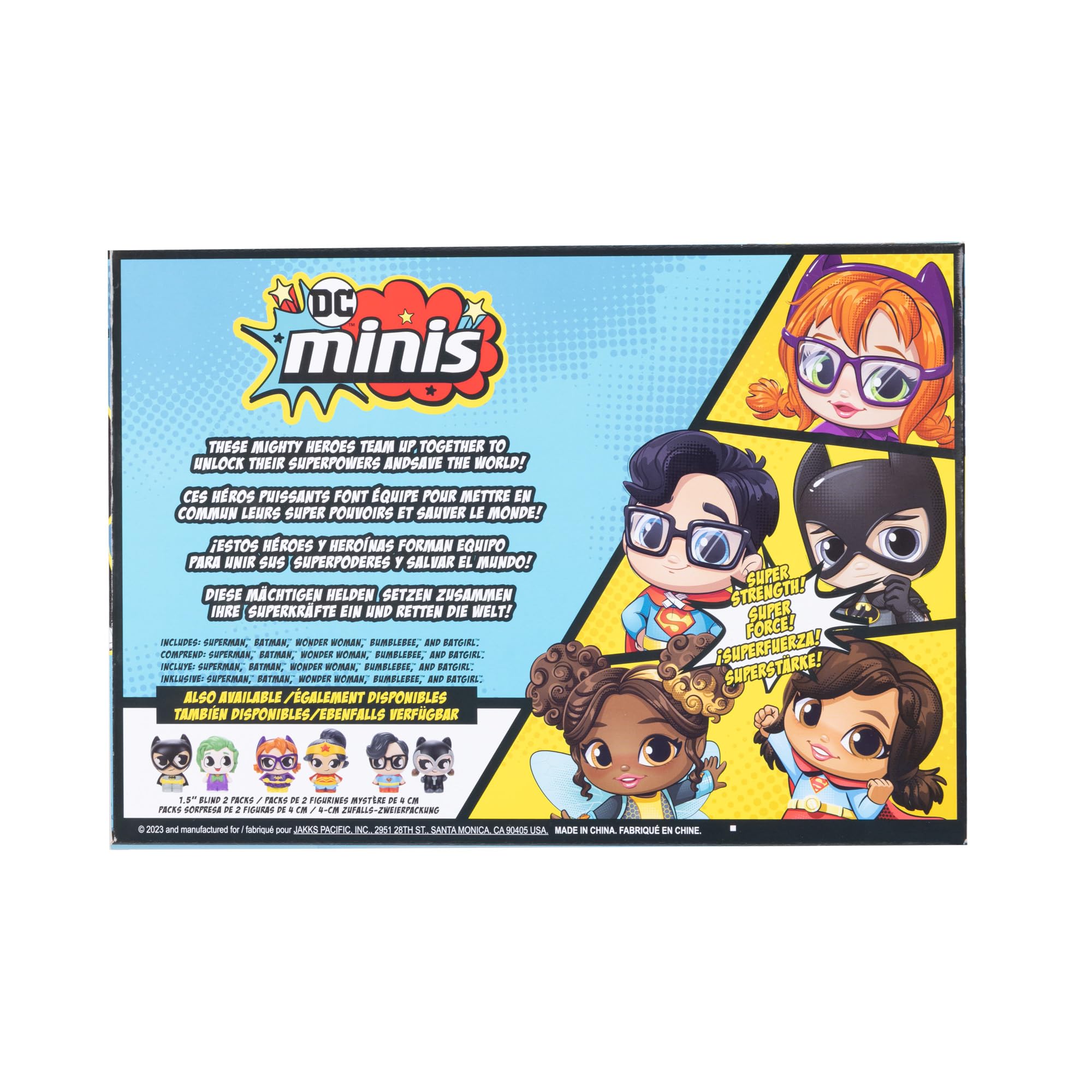 Foto 5 pulgar | Mini Dolls Dc Super Hero Girls 3 Hero, Paquete Múltiple Con Wonder Woman - Venta Internacional.