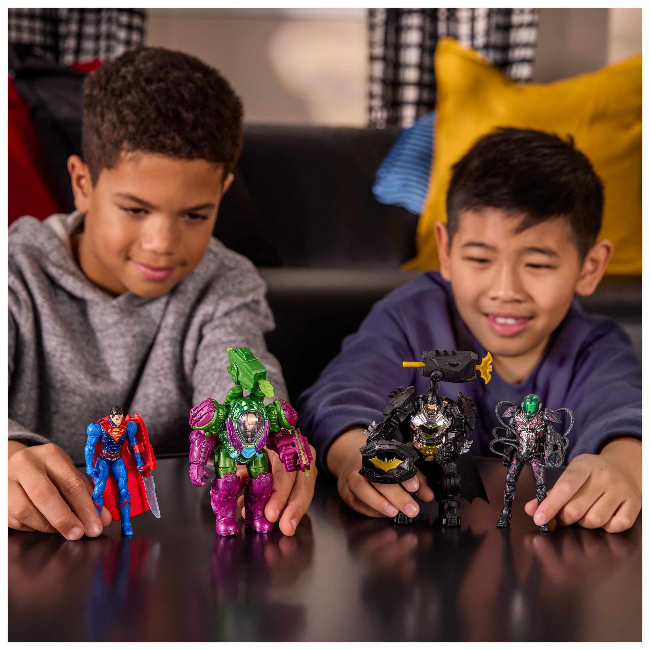 Foto 4 | Set De Figuras De Acción Dc Comics Metal Force Team Up De 10 Cm - Venta Internacional.