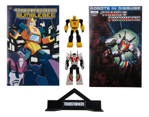 Foto 3 pulgar | Transformers Set Bumblebee Wheeljack Comics Ingles Mcfarlane