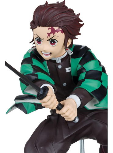 Foto 3 pulgar | Demon Slayer Tanjiro Kamado Figura Posando 30cm Mcfarlane
