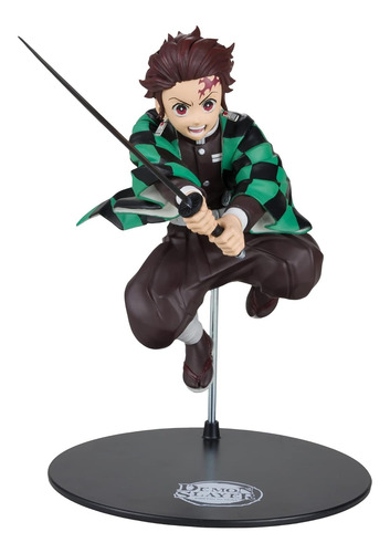 Foto 4 pulgar | Demon Slayer Tanjiro Kamado Figura Posando 30cm Mcfarlane