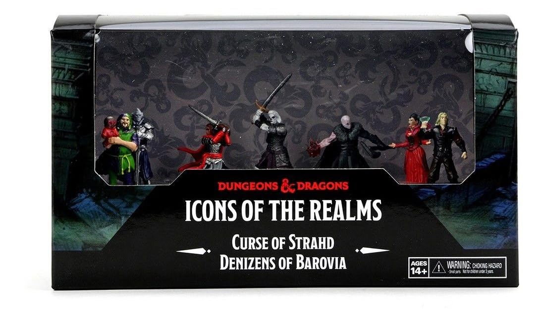 Foto 1 | Set De Miniaturas Wizkids D&d Icons Of The Realms Curse Of Strahd - Venta Internacional.