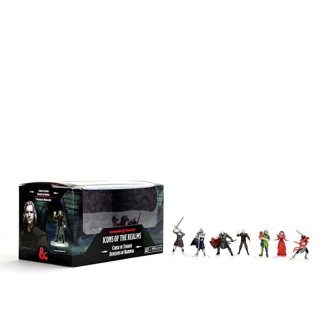 Foto 2 | Set De Miniaturas Wizkids D&d Icons Of The Realms Curse Of Strahd - Venta Internacional.