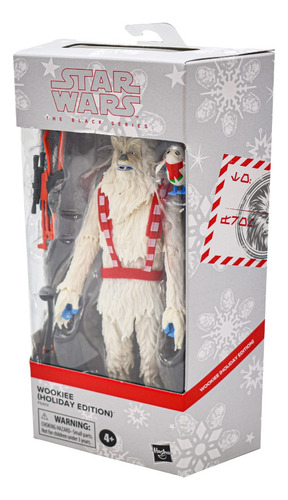 Foto 3 | Star Wars The Black Series Wookiee Holiday Edition Hasbro Cd