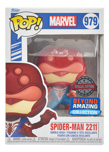 Foto 2 pulgar | Marvel Spiderman 2211 Beyond Amazing Special #979 Funko Pop