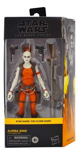 Foto 2 pulgar | Star Wars Black Series The Clone Wars Aurra Sing Hasbro Cd