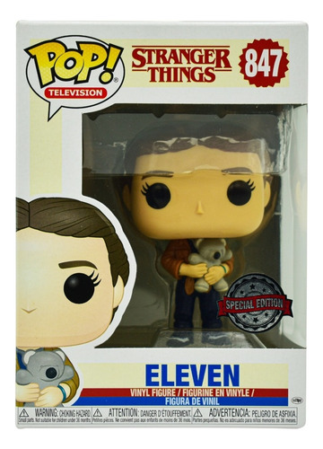 Foto 1 | Stranger Things Eleven Special #847 Television Funko Pop