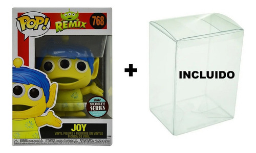 Foto 3 pulgar | Pixar Alien Remix Alegria Joy #768 Funko Pop