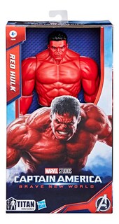 Foto 2 | Marvel Figura De Acción Titan Hero Series Red Hulk +4 Años