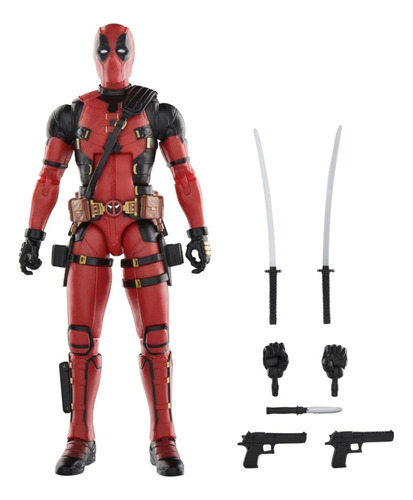 Foto 4 pulgar | Deadpool Marvel Legends  Deadpool And Wolverine 15cm Hasbro