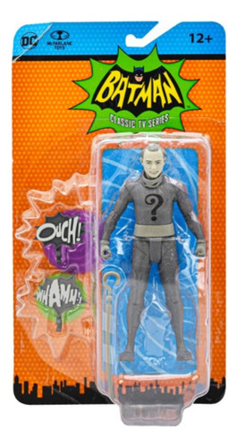 Foto 2 pulgar | Dc The Riddler Batman Classic Tv Series Mcfarlane Toys Cd
