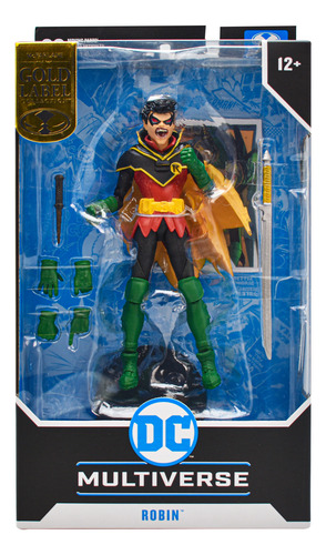 Foto 2 pulgar | Dc Multiverse Robin Dc Vs Vampires Gold Label Mcfarlane