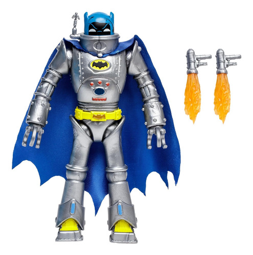 Foto 3 pulgar | Dc Batman 66 Robot Batman Figura Articulada 15cm Mcfarlane