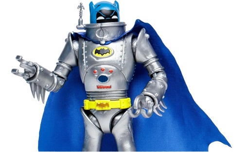 Foto 4 pulgar | Dc Batman 66 Robot Batman Figura Articulada 15cm Mcfarlane