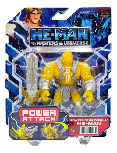 Foto 2 pulgar | He Man Masters The Universe Power Of Grayskull 14cm Mattel