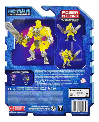 Foto 4 pulgar | He Man Masters The Universe Power Of Grayskull 14cm Mattel