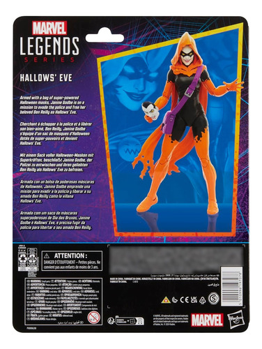 Foto 2 | Marvel Legends Spiderman Hallows Eve Figura 15cm Hasbro