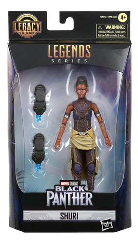 Foto 2 pulgar | Marvel Legends Black Panther Shuri Figura 15cm Hasbro