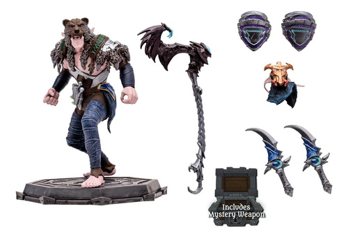Foto 3 pulgar | World Of Warcraft Elf Druid Y Rouge Rare 12cm Mcfarlane