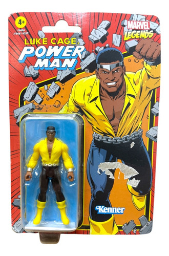 Foto 2 pulgar | Marvel Legends Luke Cage Power Man Figura 9cm Hasbro Cf