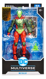 Foto 1 | Dc Multiverse Metallo Gold Label Figura 18cm Mcfarlane Cf