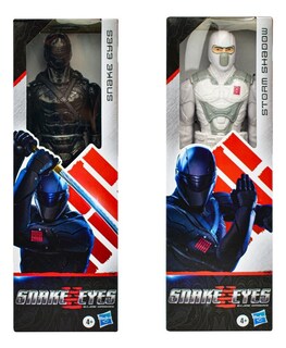 Foto 1 | Gi Joe Pack 2 Snake Eyes Storm Shadow 30 Cm Hasbro