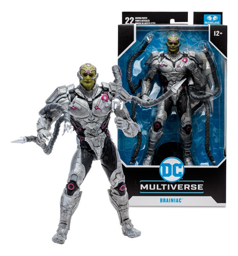 Foto 2 pulgar | Mcfarlane Figura 7 Brainiac (injustice 2)