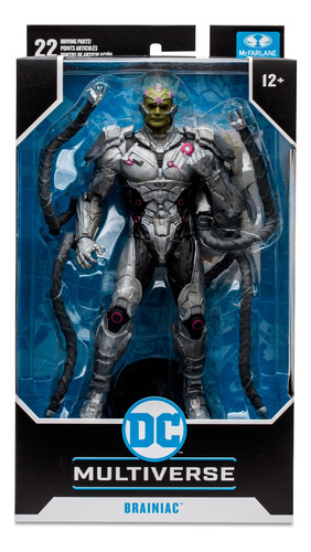 Foto 3 pulgar | Mcfarlane Figura 7 Brainiac (injustice 2)