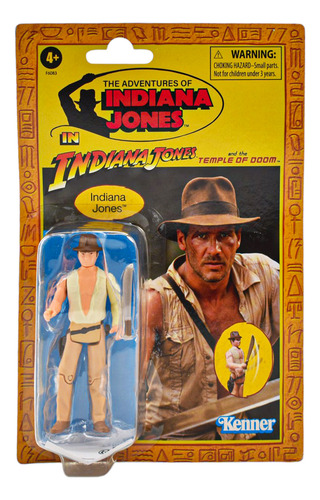 Foto 2 pulgar | Figura Indiana Jones Templo Perdicion Vintage Hasbro Da