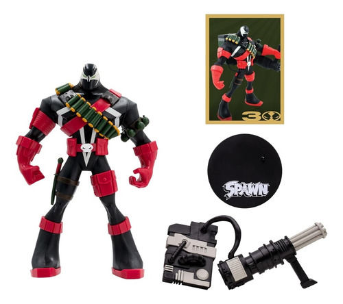 Foto 3 pulgar | Spawn Commando Spawn 30 Aniversario Figura 17cm Mcfarlane