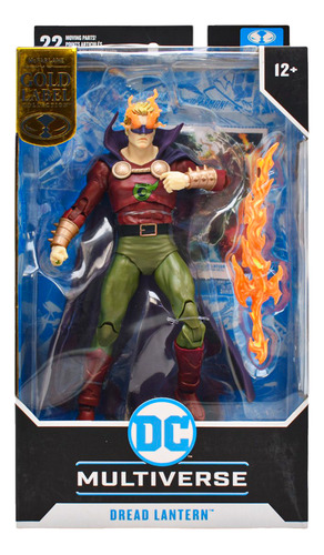 Foto 2 pulgar | Dc Multiverse Dread Lantern Gold Label 18cm Mcfarlane Da