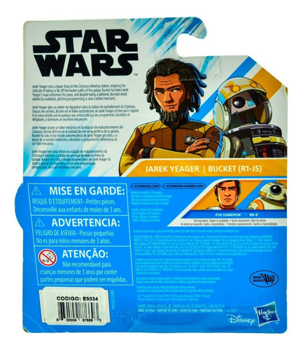 Foto 3 pulgar | Star Wars Jarek Yeager Y Bucket R1-j5 Figuras Hasbro