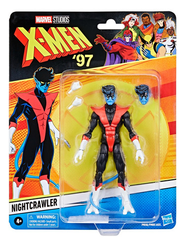 Foto 3 pulgar | Marvel Legends Nightcrawler Figura De Accion 16cm Hasbro