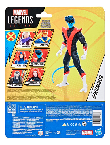 Foto 3 | Marvel Legends Nightcrawler Figura De Accion 16cm Hasbro