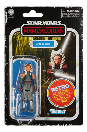 Foto 2 pulgar | Star Wars Mandalorian Ahsoka Tano Retro Collection Hasbro