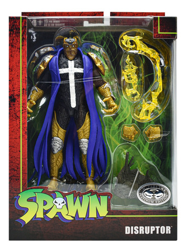 Foto 2 pulgar | Spawn Disruptor Platinum Edition Figura 18cm Mcfarlane Toys