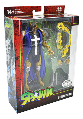 Foto 3 pulgar | Spawn Disruptor Platinum Edition Figura 18cm Mcfarlane Toys