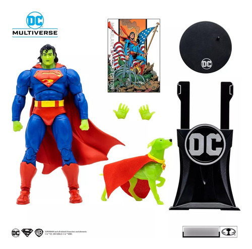 Foto 2 | Dc Multiverse Superman Return Of Superman Platinum Mcfarlane