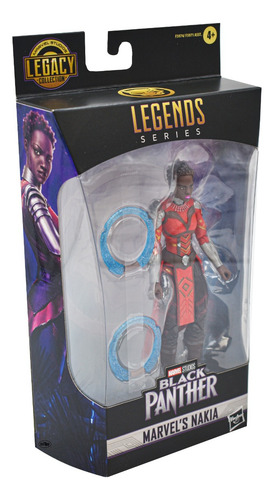 Foto 3 pulgar | Marvel Legends Black Panther Nakia Legacy Collection Hasbro