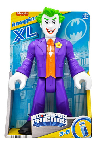 Foto 2 pulgar | Imaginext Dc Super Friends El Guason Xl 25cm Fisher Price