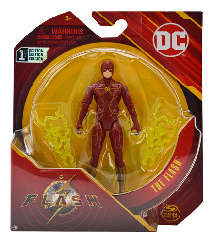 Foto 2 pulgar | Dc Flash The Flash 1a Edicion Figura 10cm Spin Master