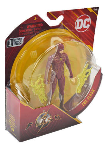 Foto 3 pulgar | Dc Flash The Flash 1a Edicion Figura 10cm Spin Master