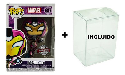 Foto 2 | Marvel Ironheart Edicion Especial #687 Funko Pop