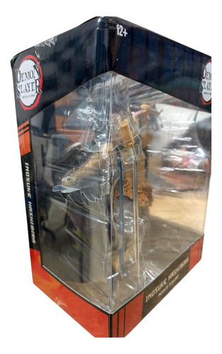 Foto 3 pulgar | Demon Slayer Inosuke Hashibira Figura Posando Mcfarlane Cf