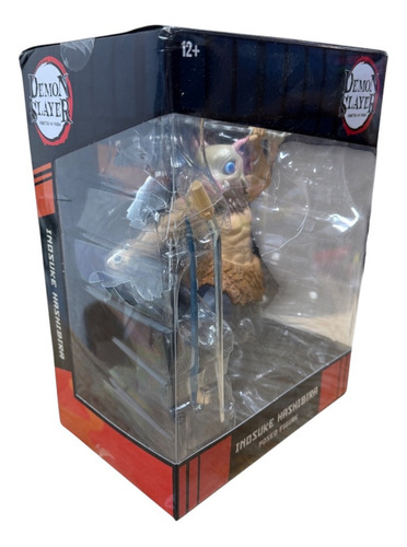 Foto 4 pulgar | Demon Slayer Inosuke Hashibira Figura Posando Mcfarlane Cf