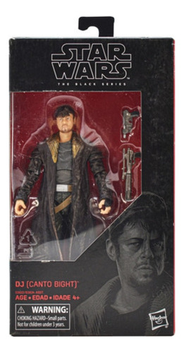 Foto 1 | Star Wars Dj Canto Bight  Black Series Hasbro Cd