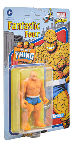 Foto 4 pulgar | Fantastic Four The Thing Marvel Legends Kenner Hasbro Da