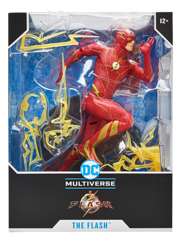 Foto 2 pulgar | Dc Multiverse The Flash Figura 25cm Mcfarlane Toys Cd