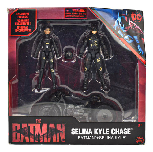 Foto 1 | The Batman Selina Kyle Chase Figuras 11 Cm Dc Spin Master Cd