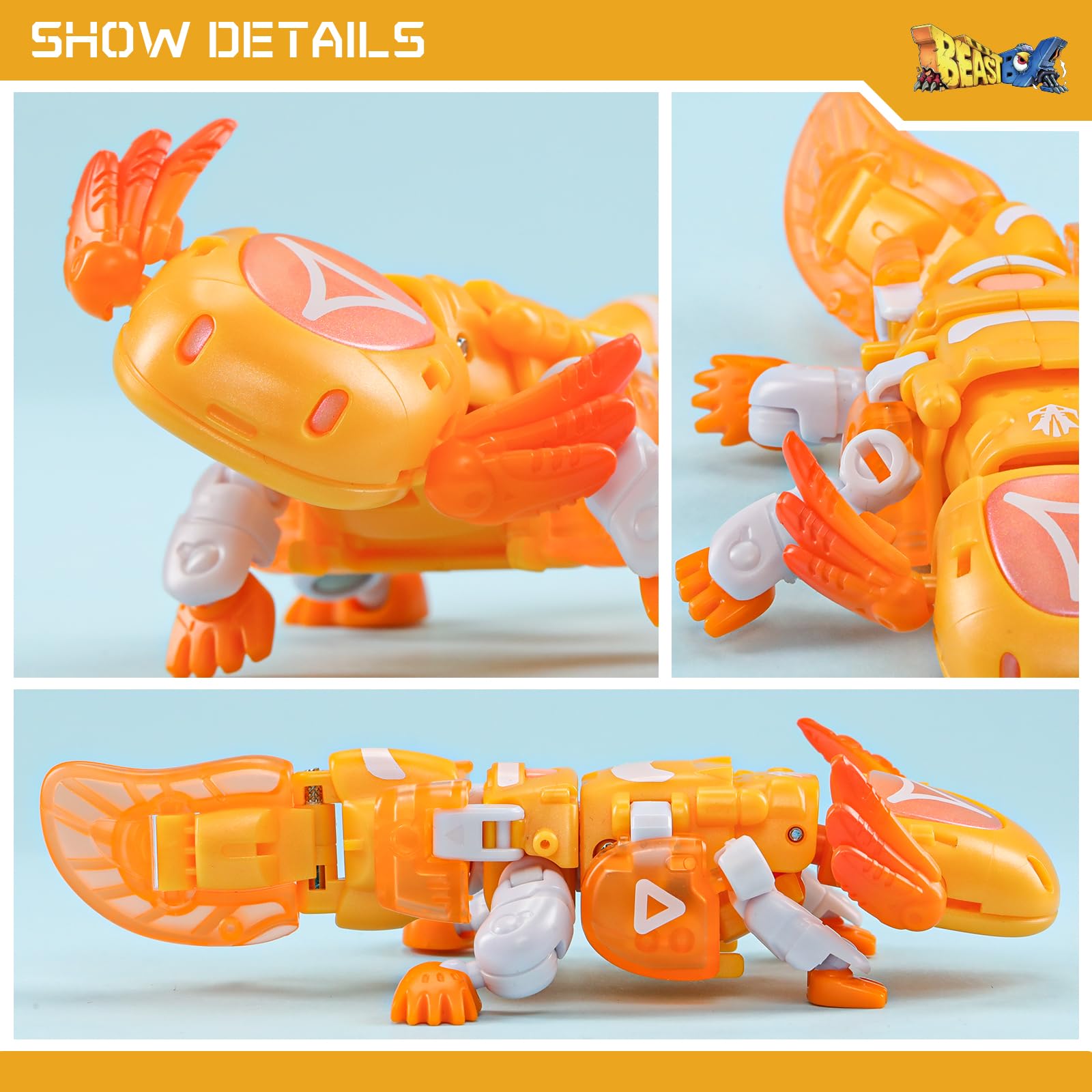 Foto 5 pulgar | Figura De Acción 52toys Beastbox Bb-63b Blowback Deformation - Venta Internacional.